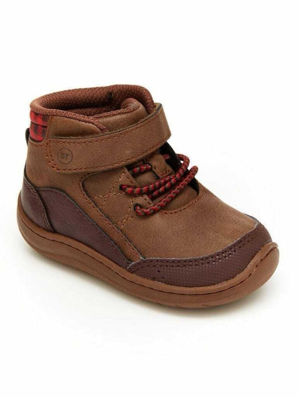 Stride Rite 360 Leopoldo Brown Bootie Sneakers Infant sz 5 NWOT